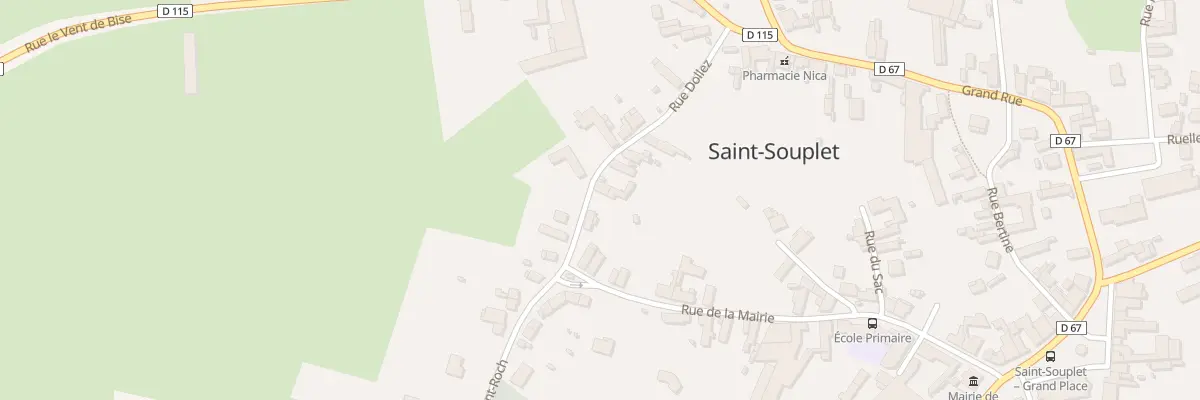 Plan du 4 Rue Dolez à Saint-Souplet