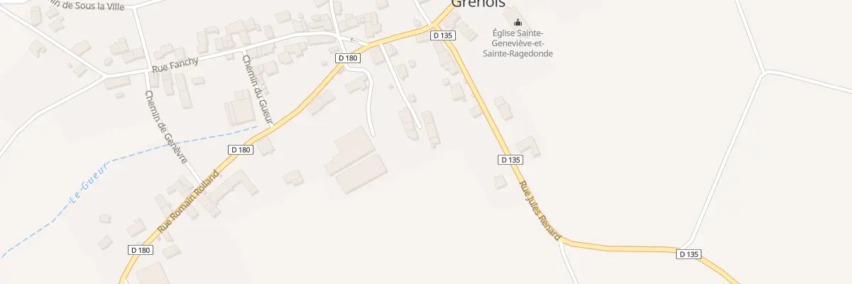 Plan du 5 Rue Andre Desligneres à Grenois