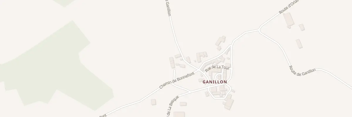 Plan du 5056 Ganillon à Pébrac