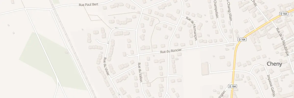 Plan du 22 Rue du Roncier à Cheny