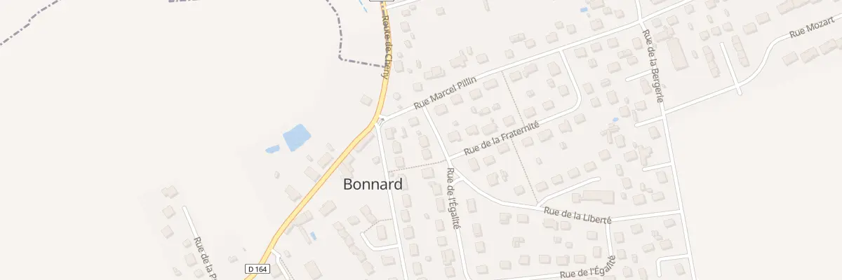 Plan du 4 Rue de la Liberté à Bonnard