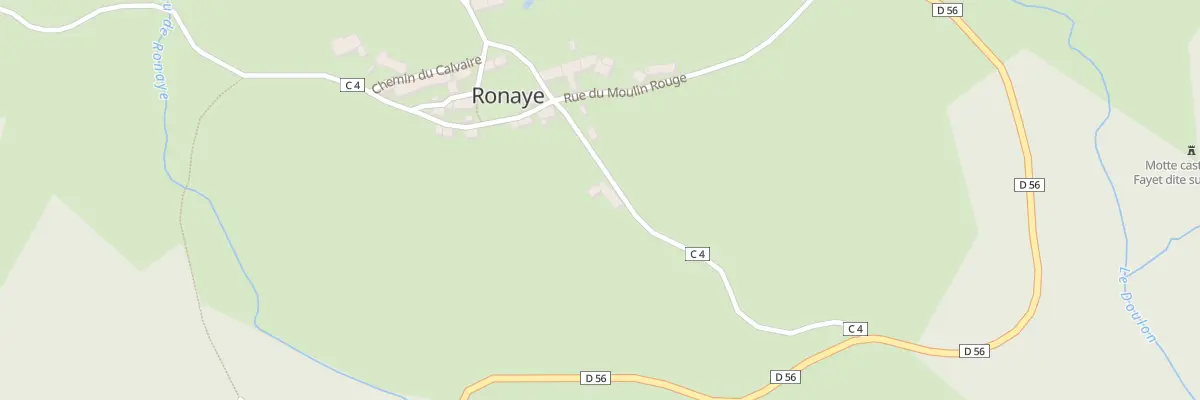 Plan du 5128 Ronaye à Fayet-Ronaye