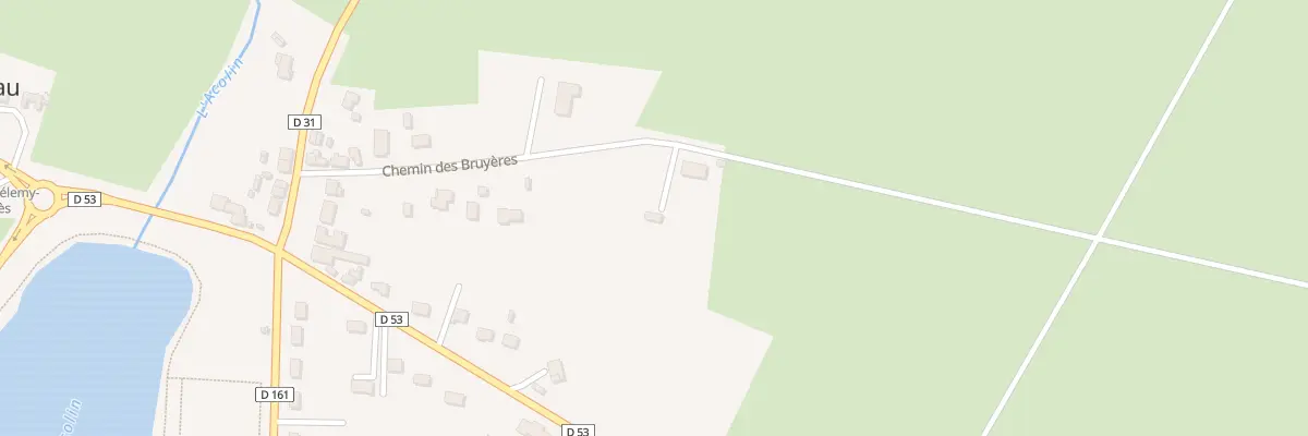 Plan du 5062 Les Bruyeres à Chapeau