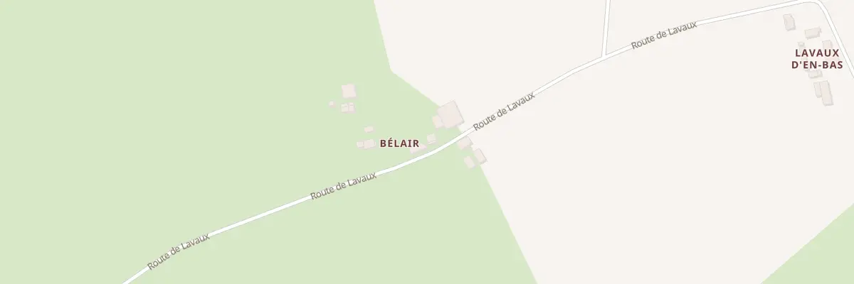 Plan du 5069 Belair à La Chapelle-aux-Chasses
