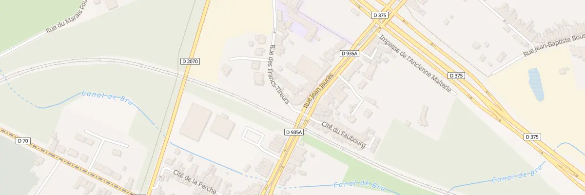 Plan du 1 Rue des Francs Tireurs à Bruay-sur-l’Escaut