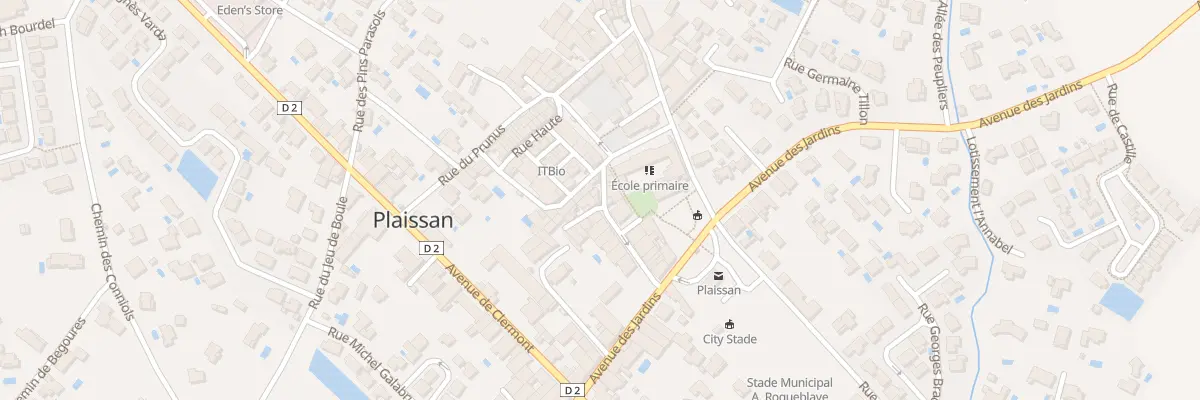 Plan du 4 Gr Grand Rue à Plaissan