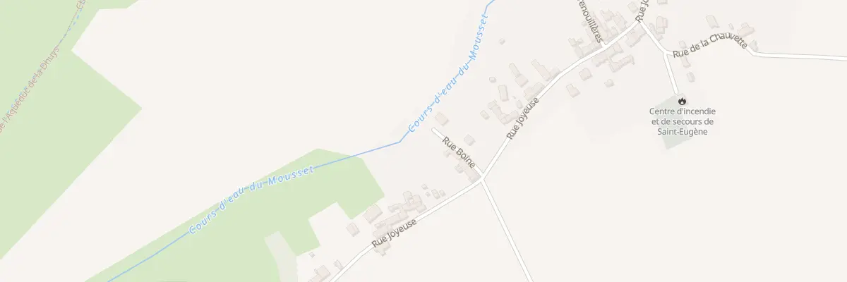 Plan du 7 Rue Boine à Saint-Eugène