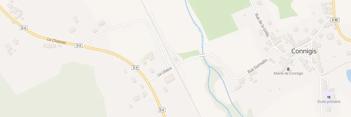Plan du 9 Rue du Surmelin à Connigis