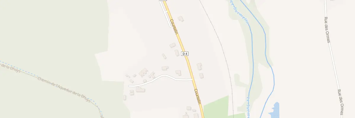 Plan du 3 Courtelin à Connigis