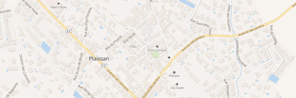 Plan du 3 Gr Grand Rue à Plaissan