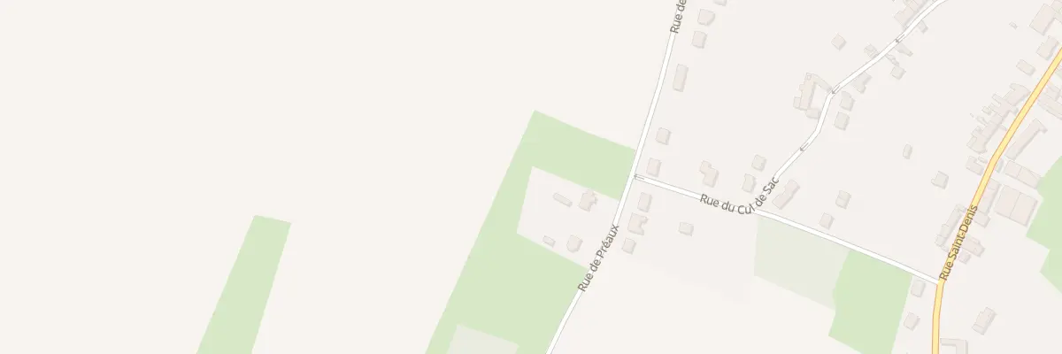 Plan du 15 Rue de Preaux à Villers-sur-Fère