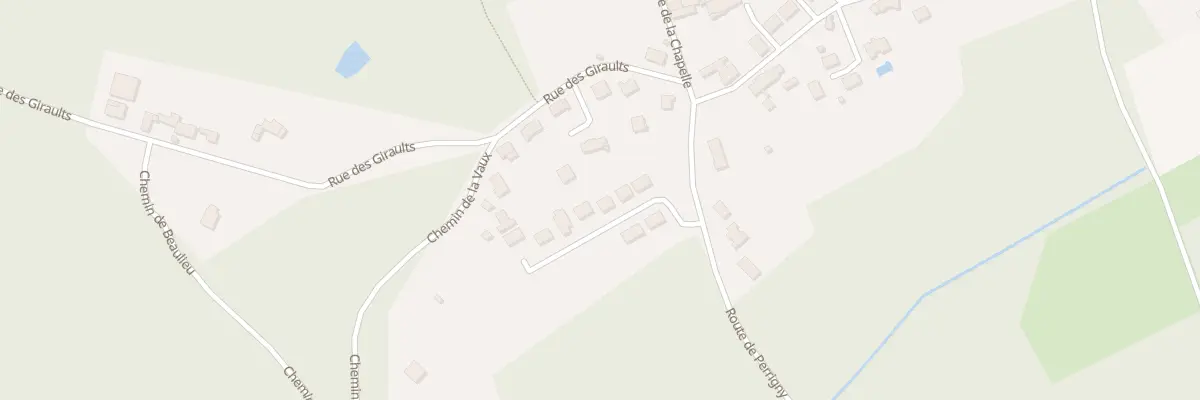 Plan du 5 All de la Fontaine Gillotte à Appoigny