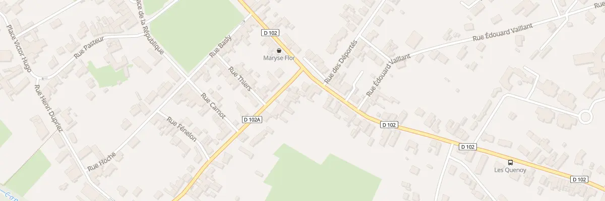 Plan du 3 Rue Gambetta à Hergnies