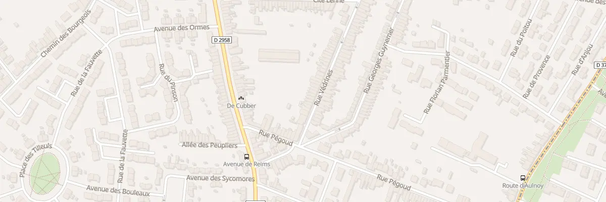 Plan du 62 Rue Védrines à Valenciennes