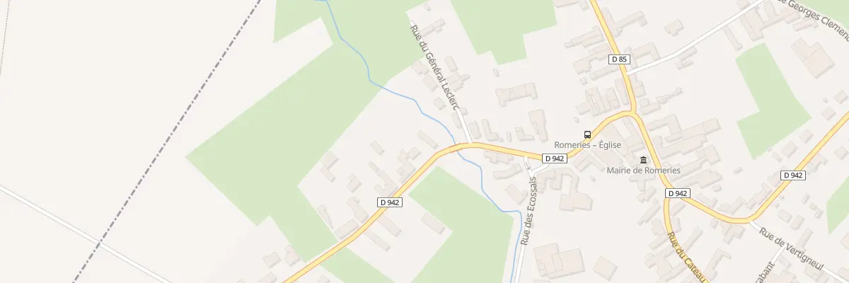 Plan du 18 Rue de Solesmes à Romeries