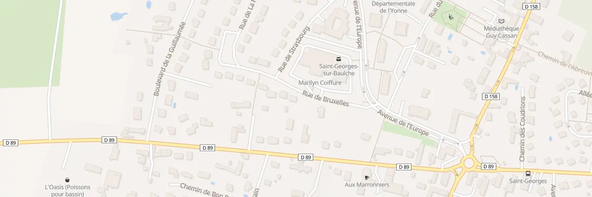 Plan du 115 Rue de Bruxelles à Saint-Georges-sur-Baulche