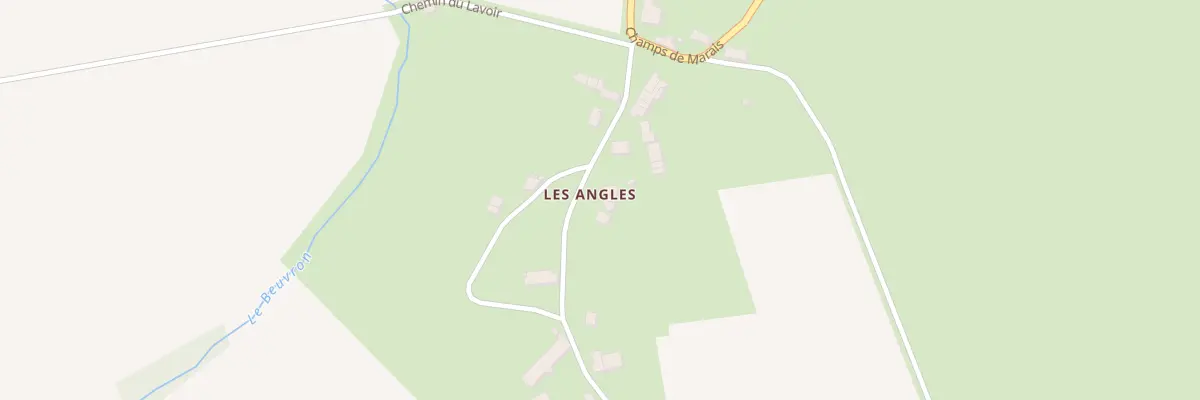 Plan du 13 Ham Les Angles à Saint-Révérien