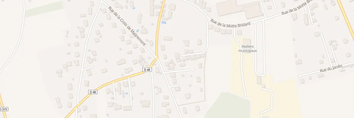 Plan du 6 Imp de la Motte Bridard à Appoigny