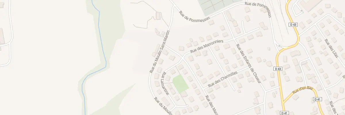 Plan du 4 Rue des Marais à Montmirail