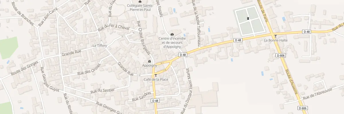 Plan du 26 Rue du Prof Pierre Mocquot à Appoigny