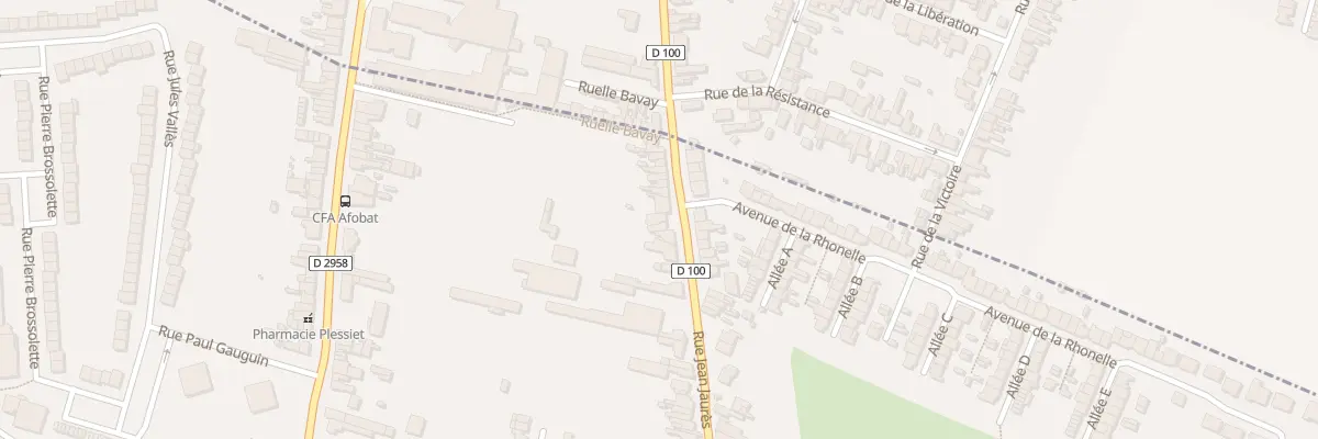 Plan du 99 Rue Jean Jaurès à Aulnoy-lez-Valenciennes
