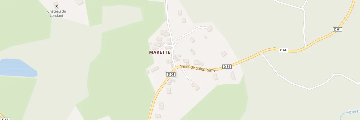 Plan du 5083 Marette à Paslières