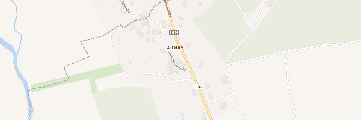 Plan du 16 Rue de Launay à Connigis
