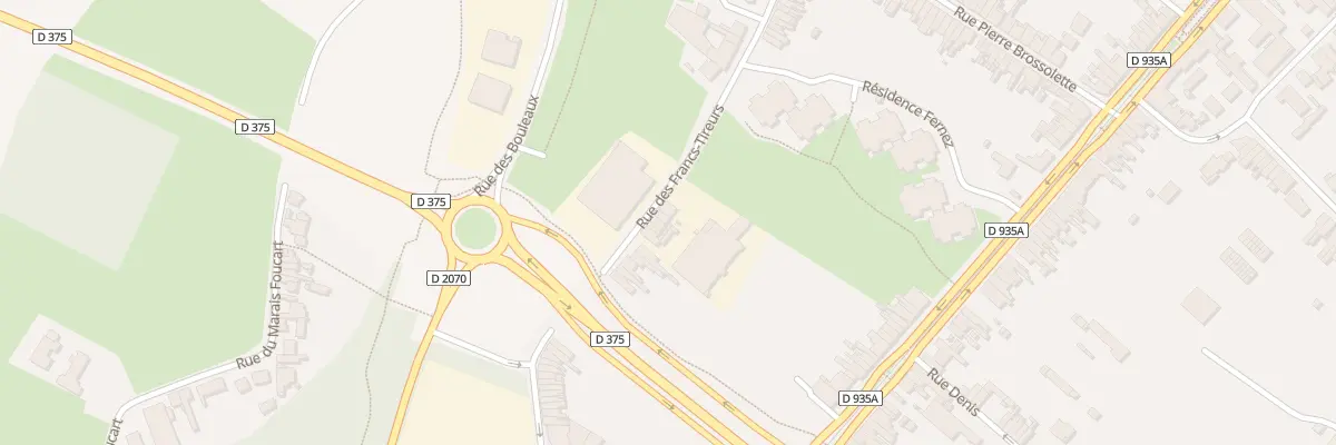 Plan du 91 Rue des Francs Tireurs à Bruay-sur-l’Escaut