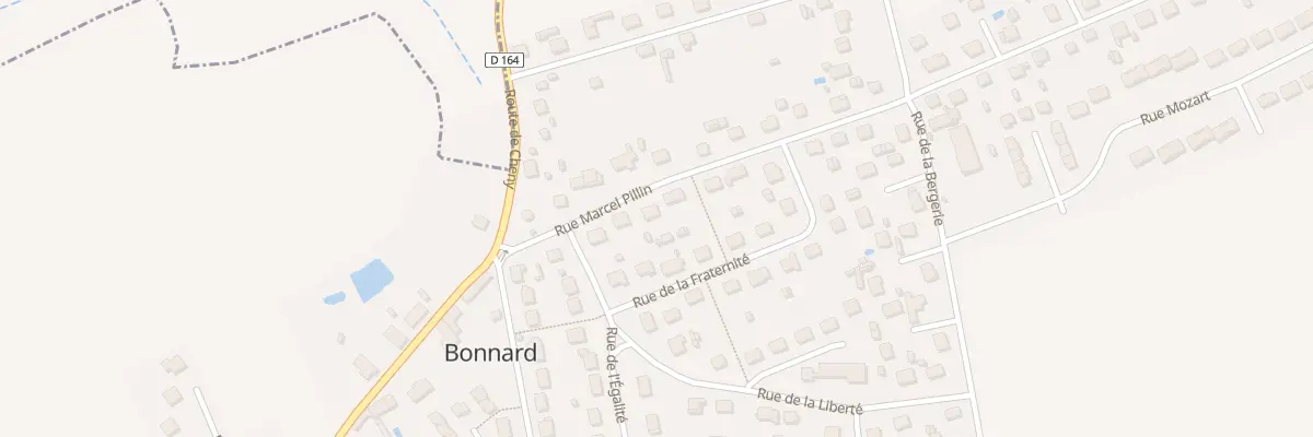 Plan du 4 Rue Marcel Pillin à Bonnard