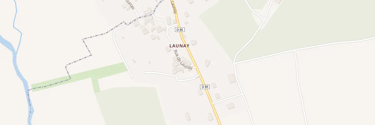 Plan du 18 Rue de Launay à Connigis