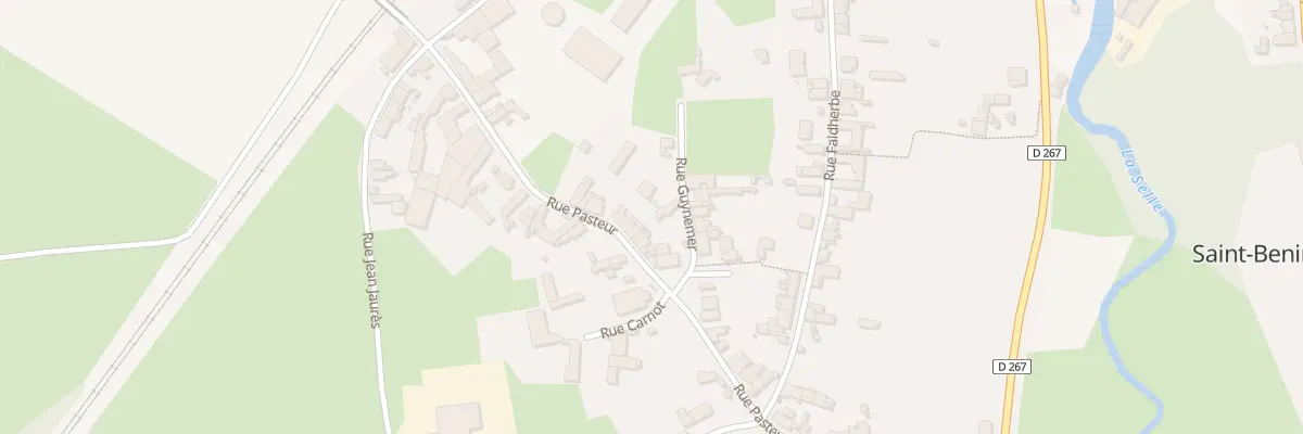 Plan du 32 Rue Pasteur à Saint-Benin
