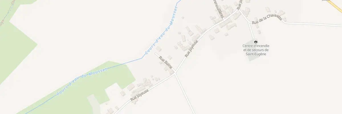 Plan du 4 Rue Boine à Saint-Eugène