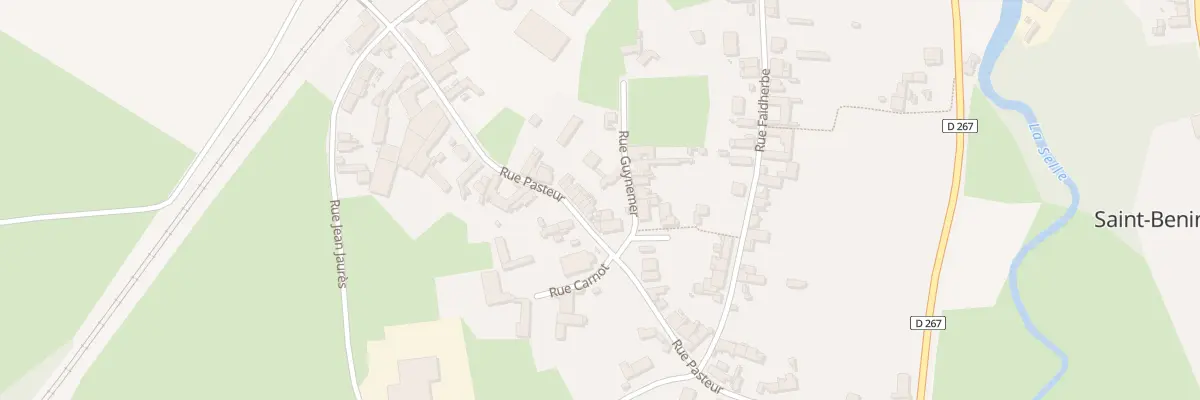 Plan du 30 Rue Pasteur à Saint-Benin