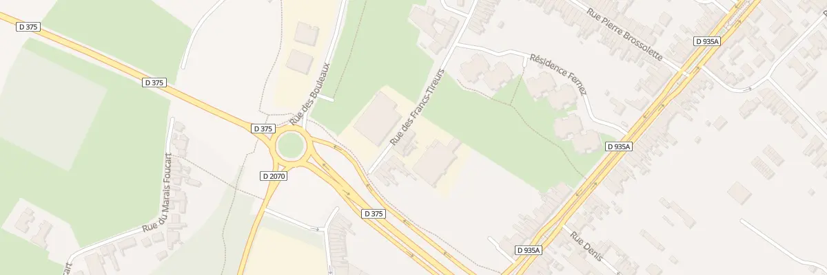 Plan du 93 Rue des Francs Tireurs à Bruay-sur-l’Escaut