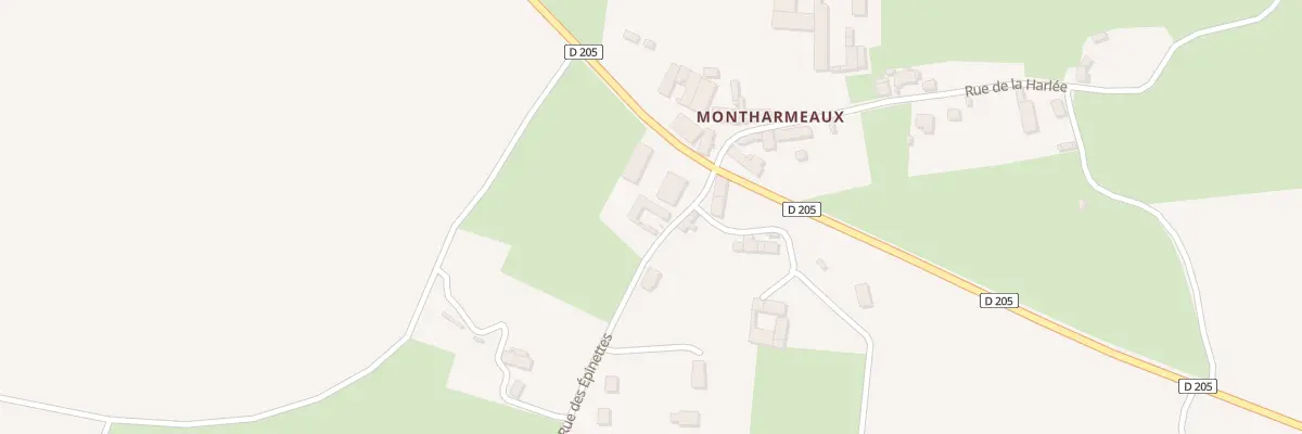 Plan du 2 Rue des Epinettes à Montlevon