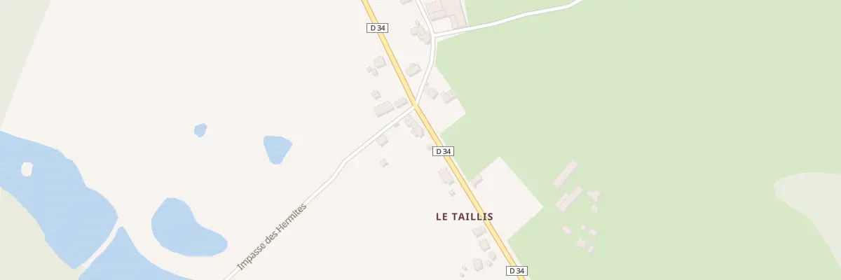 Plan du 6 Rte du Taillis à Rouy
