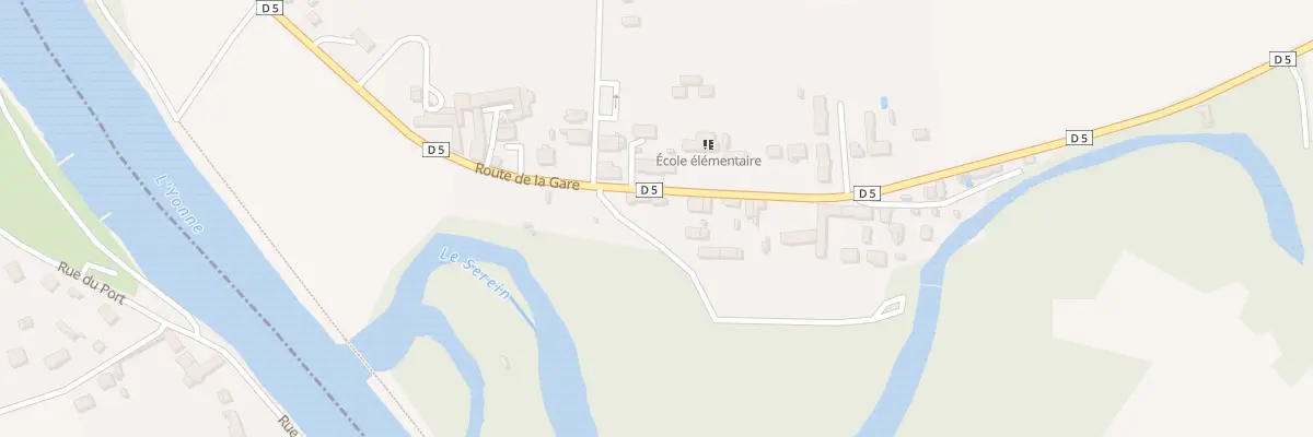 Plan du 18 Rte de la Gare à Bonnard