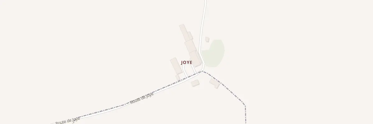 Plan du 55 Joie à Frasnay-Reugny