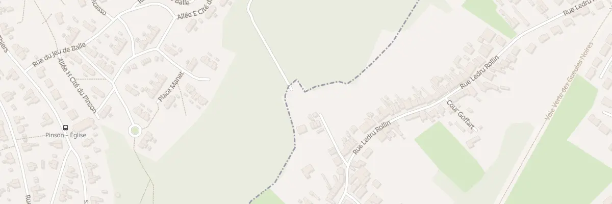 Plan du 1 Rue Voltaire Prolongée à Bruay-sur-l’Escaut