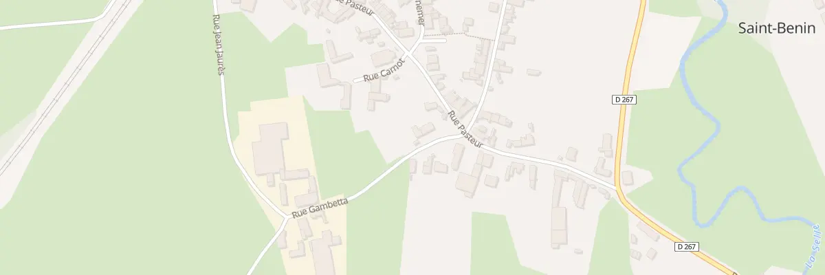 Plan du 4 Rue Gambetta à Saint-Benin