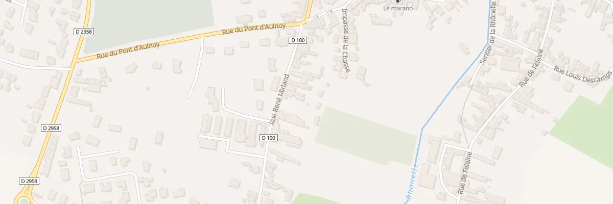 Plan du 37B Rue René Mirland à Aulnoy-lez-Valenciennes