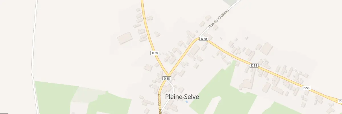Plan du 14 Rue du Château à Pleine-Selve