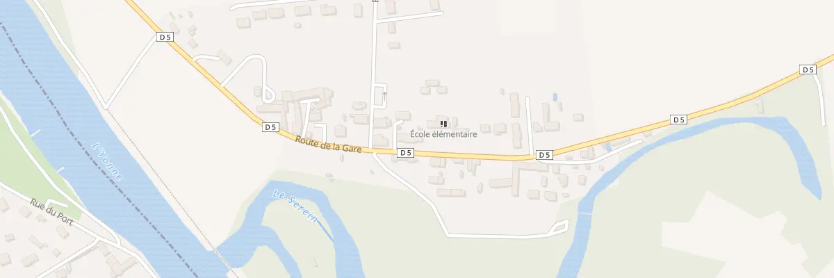 Plan du 37D Rte de la Gare à Bonnard