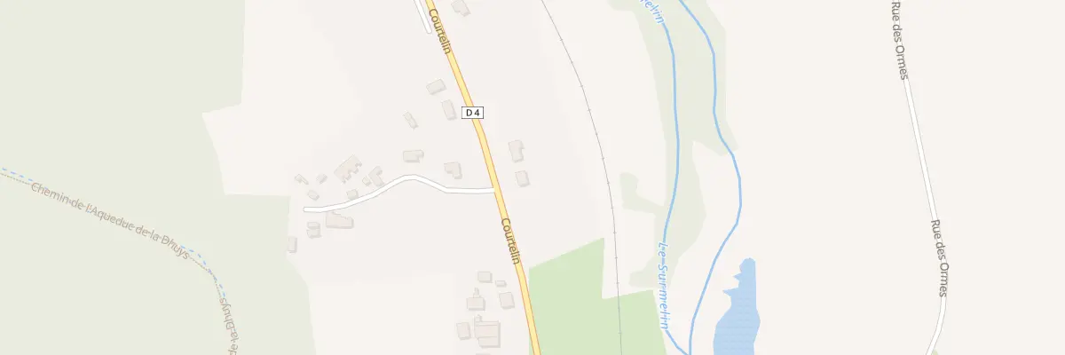 Plan du 8 Courtelin à Connigis
