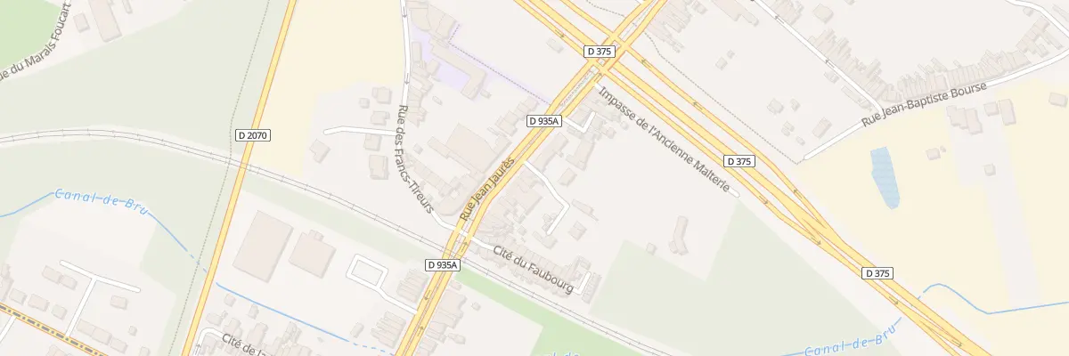 Plan du 59 Rue Jean Jaurès à Bruay-sur-l’Escaut