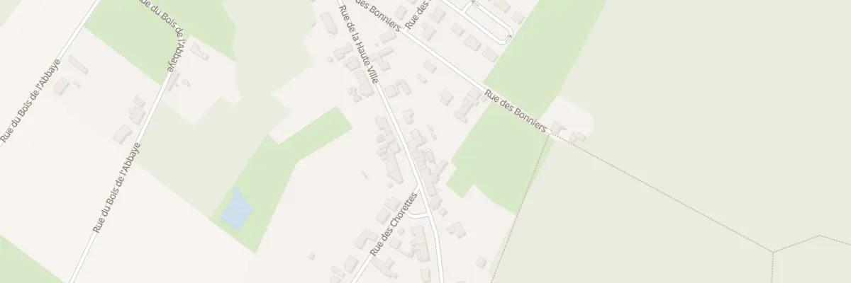 Plan du 513 Rue de la Haute Ville à Odomez