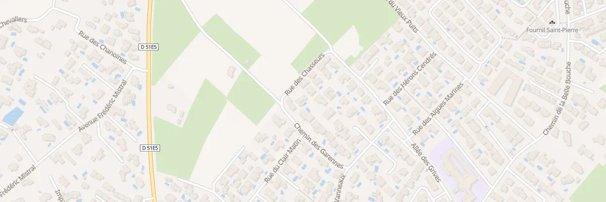 Plan du 16 Rue des Chasseurs à Marseillan