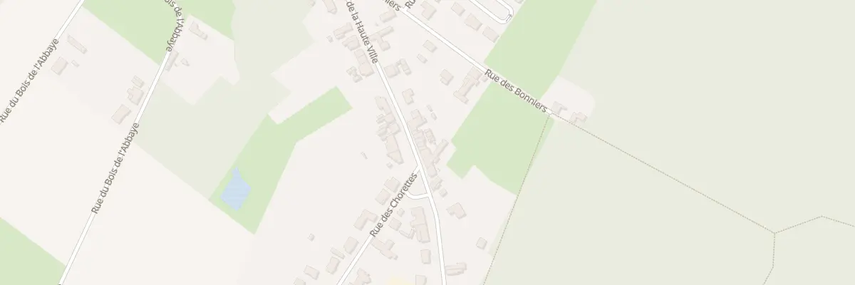 Plan du 535 Rue de la Haute Ville à Odomez