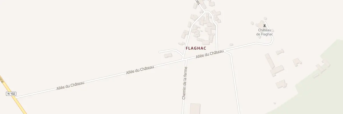 Plan du 5200 Flageac à Saint-Georges-d’Aurac
