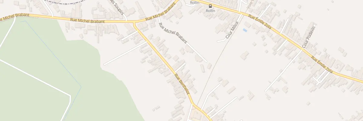 Plan du 305 Rue Berthelot à Bruay-sur-l’Escaut
